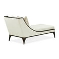 thumbnail image 5 of Michael Amini Paris Chic Armless Chaise - Cremini/Espresso, 5 of 12