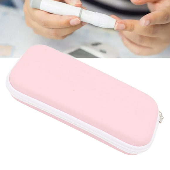 Insulin Cooler Travel Carrying Case, Diabetic Medication Organizer Insulated Cooling Bag With 2 Ice Packs For Insulin Pens Syringe Needle