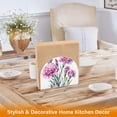 thumbnail image 5 of Carnation Flowers Napkin Holder for Table Clear Napkin Stand Paper Holder Acrylic Organizer Dispenser Napkins for Dinner Kitchen Restaurant Room, 5 of 8