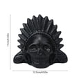 thumbnail image 4 of RuiJiao Clearance Real Screaming Aztec Death Whistle Skull Shape Authentic Aztec Whistle - With Unique Sound Aztec Dead Whistle Loudest For Collection Value, 4 of 7