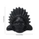 thumbnail image 4 of Silbato azteca de la muerte con sonido auténtico y forma de calavera. Auténtico silbato azteca con sonido único. Silbato azteca de la muerte, el más fuerte y coleccionable. Silbato de cerámica., 4 of 7
