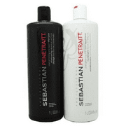 Sebastian Penetraitt Shampoo and Conditioner 33.8 Fl Oz