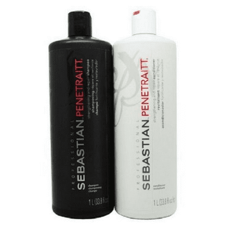 Sebastian Penetraitt Shampoo and Conditioner 33.8 Fl Oz
