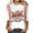 Red, variant on IROINNID Womens Loose Tops Summer Retro Round Neck Three Quarter Sleeve Printed Blouse Under $10