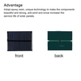 thumbnail image 4 of Unique Bargains Mini Solar Panel Cell Black 5.5V 90mA 0.495W, 4 of 5