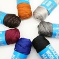 thumbnail image 2 of 4Packs Brazilian Yarn Wool Arylic Thread for Hair+Crochet Hook African Braid Twist Warps Synthetic Fiber Hair Extension 12 Color, 2 of 7