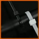 thumbnail image 4 of Brida de nailon para cables de plástico de color blanco y negro enrollada con cinta de 3 x 100 x 150 x 4 x 200 x 250 x 5 x 8, 4 of 5