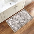 thumbnail image 3 of MeyJey Boho Kitchen Rug and Mat Set 3 Piece, Non-Slip Machine Washable Rugs for Kitchen Floor Dining/Laundry/Living Room, Brown, 3 of 14