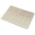 thumbnail image 3 of Gytml Rubber Kitchen Drain Mat With Striped Pattern Design - Ultra Absorbent, Non-Slip, Heat Resistant Countertop Mat For Coffee Maker/Dishes/Bar Counter C-C, 3 of 4