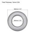 thumbnail image 2 of Unique Bargains 1-9/16'(40mm) Inner Dia. Plastic Curtain Grommets, Silver Tone, 48Pack, 2 of 5