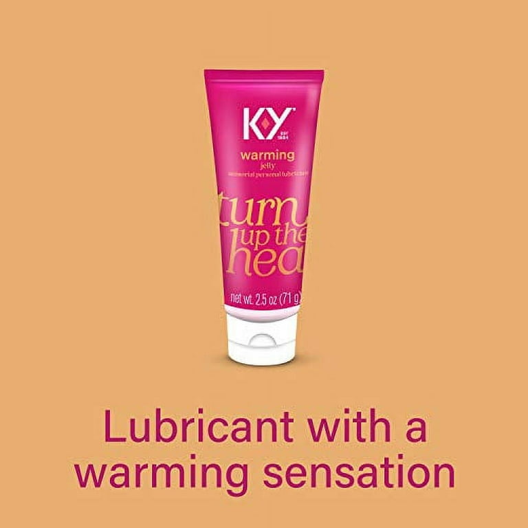 K-Y Warming Jelly Personal Lubricant - Sexual Lubrication, Water Based, 2.5  oz - Walmart.com