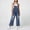 Dark Blue, variant on Laipiong Womens Denim Jumpsuits 2026 Casual Summer Ripped Sleeveless Adjustable Strap Wide Leg Jeans Overalls Stretchy Loose Fit Vacation Rompers