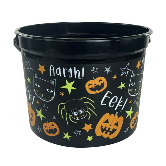 Plastic Pumpkin Pail