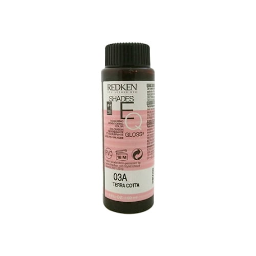 Redken Shades Eq Hair Color Gloss 03A - Terra Cotta For Women, 2 Oz