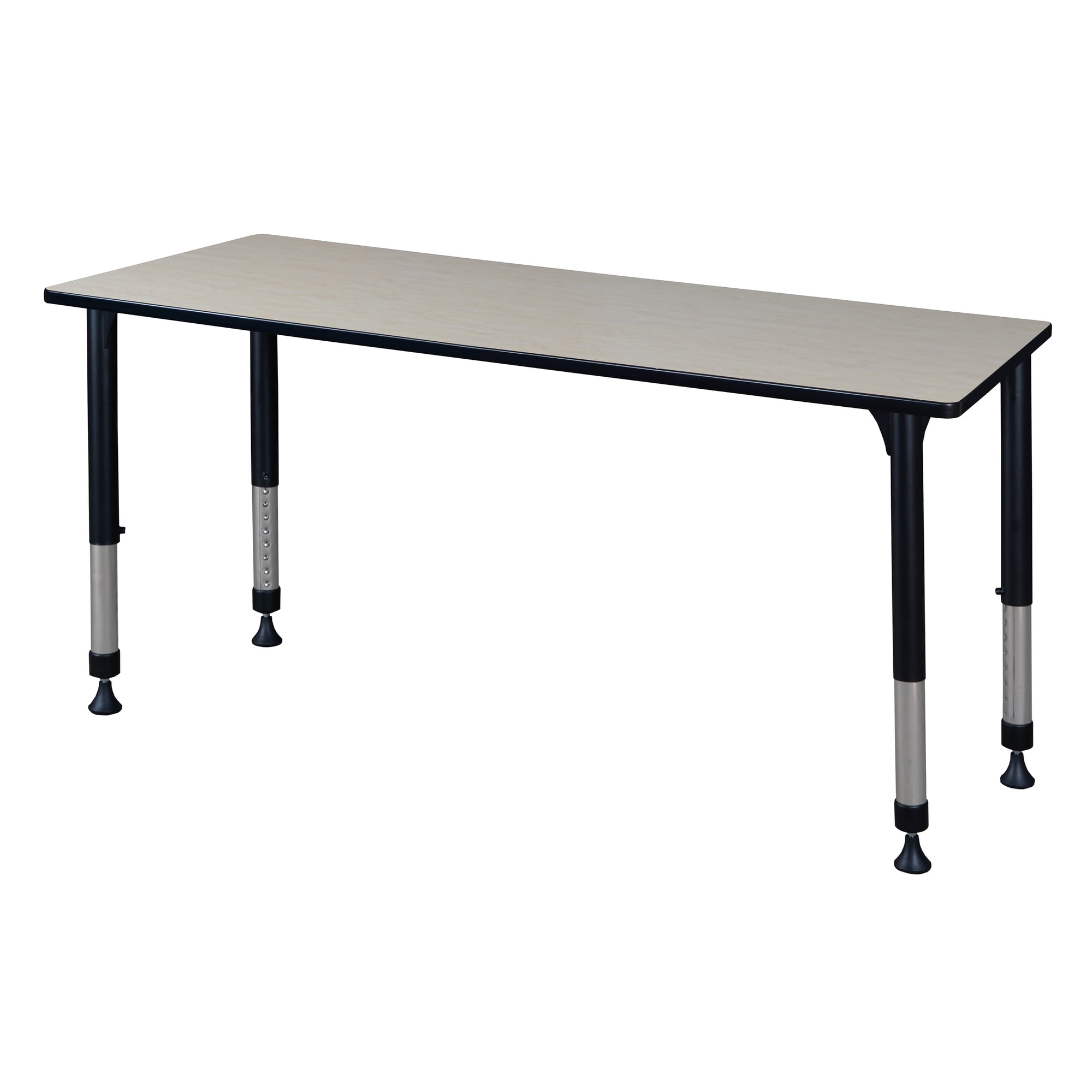 Regency Rectangular Activity Table 72 x 30 Height Adjustable Maple (MT7230PLAPBK)