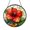 Acrylic 3.5 Inch, variant on Tropical Hibiscus Blossom Window Hanging – Decorative Glass Art