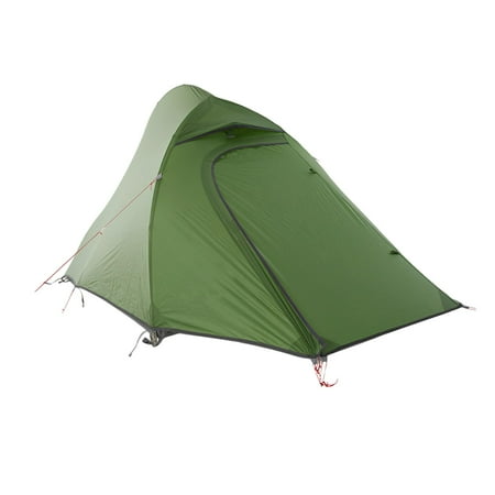 figatia Camping Tent Light Tent for Backpacking Durable Heavy Duty 1-2 Person Trekking Tent Backpacking Tent for Hiking Summer Travel