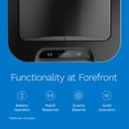 thumbnail image 6 of hOmeLabs Robust 13 Gallon Sensor Trash Can, Retractable Butterfly Lid, Batteries Included, Maximizing Space, Easy to Clean, Battery-Powered - Matte Black, 6 of 7