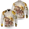 thumbnail image 3 of Happy Women's Day German Shorthaired Pointer Sunflower Vintage Proud Mom All Over Print 3D Baseball Jacket GSP Lover Dog Gift Bomber Jacket Softball - 02030, 3 of 6