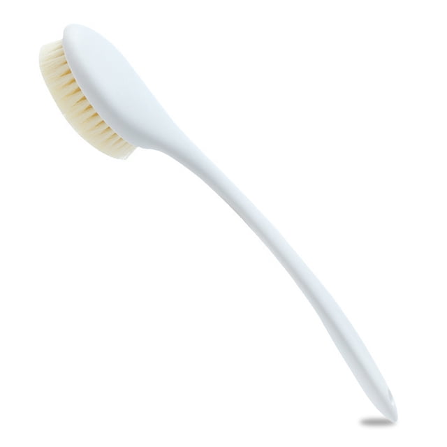 Cepillo de baño de pelo suave, cepillo de baño para adultos, cepillo de baño con mango largo, cepillo de baño para frotar la espalda