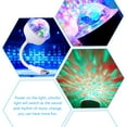 thumbnail image 3 of GOOHOCHY 2 mini luces de discoteca USB LED para coche que cambian de color, 3 of 7