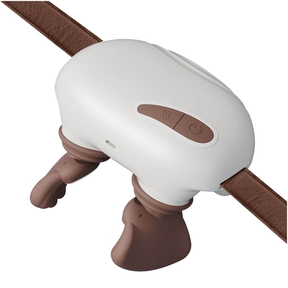 Bionic Heated Massager Master for Shoulder, Massage Neck 4D Kneading Tissue Shiatsu Electric Massage Ergonomic Hand-Like Design