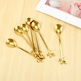 thumbnail image 6 of Ice-Cream Tea Stirring Spoons Retro Dessert Demitasse Espresso Spoons Cutlery Kitchen Tableware 1 Set of 8 Pieces, 6 of 9