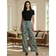 thumbnail image 4 of PANTALONES RELAJADOS PARA MUJER DE DISEÑO UNICO WIDE LEGS DE CINTURA ALTA, 4 of 8