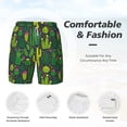thumbnail image 4 of Kdxio Cactus 1 Print Men'S Swim Trunks With Compression Liner 7 Inch Inseam Quick Dry Swim Shorts, 4 of 7