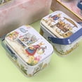thumbnail image 2 of Easter Portable Candy Jar, Elegant Cookie Jar,Tin Metal Empty Jars Cookie Box Candy Storage Containers, Easter Gift Box Decor with Lids and Handle for Easter Decoration Holiday Party Supplies, 2 of 6