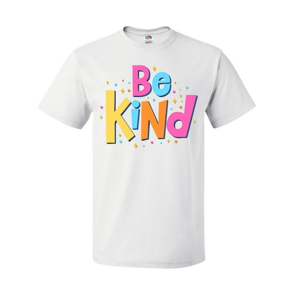 Inktastic Be Kind Inspirational Quote in Color T-Shirt