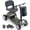 Gunmetal, variant on Arshin Mobility Scooter for Seniors & Adults,24V 250W Lightweight Foldable,300 lbs Capacity,Adjustable Speed(Green)