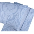 thumbnail image 5 of Bahar Tekstil Twin 100% Cotton Quilt Cover Bedding Set Jacquard Cotton Duvet Cover Set of 3 Lightweight Comforter with Two Pillowcases, Mint, 5 of 9