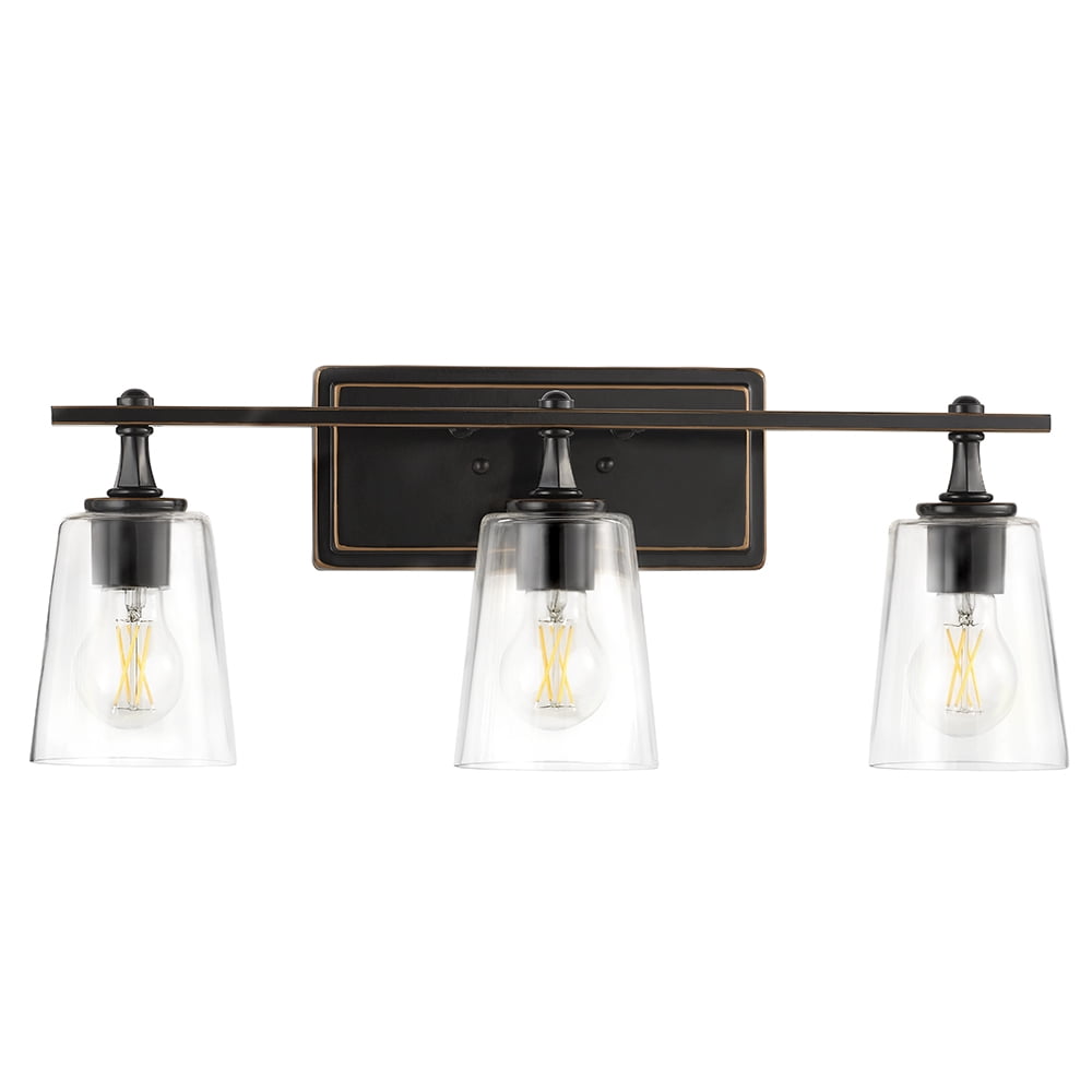 Maxxima 3-Light LED Bath and Vanity Fixture, 2400 Lumens, 2700K Warm White
