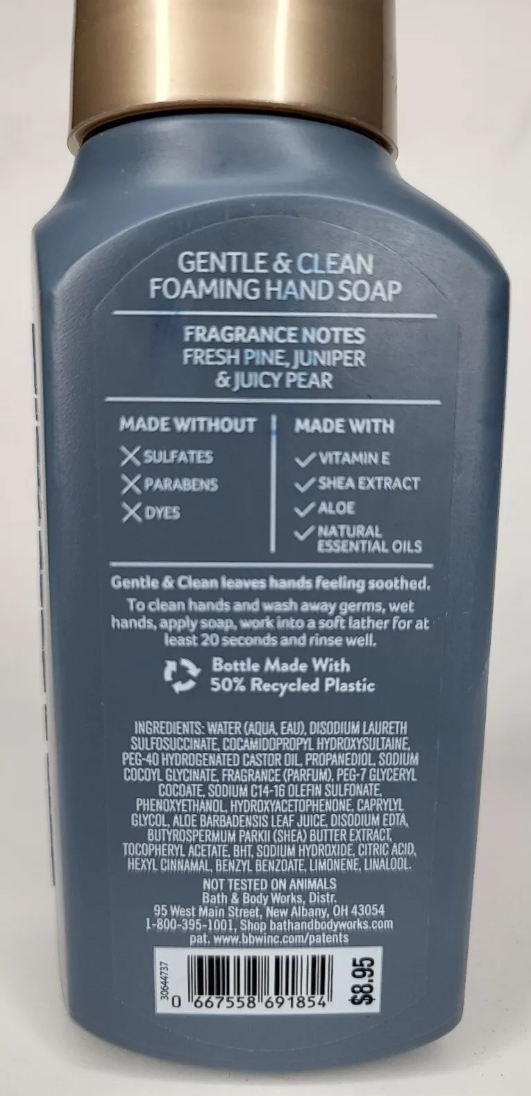 Bath & Body Works Crisp Morning Air Foaming Hand Soap, 32 fl oz