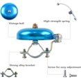 thumbnail image 3 of Timbre de bicicleta clásico, sonido fuerte, nítido y claro, accesorios para timbres de bicicleta para adultos y jóvenes, bocina de bicicleta elegante para bicicleta de carretera, bicicleta, 3 of 7