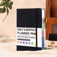 thumbnail image 1 of Cuaderno de Planificación Mensual | Organizador de presupuesto en efectivo A5 | Libro de calendario autocompletable | Rastreador de goles recargable | 21,5x14,5cm | Papel grueso de 80 g |, 1 of 5