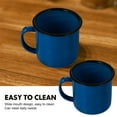 thumbnail image 5 of Ingridstore 8.5 oz Blue Camping Coffee Mug (Set of 2), 5 of 6