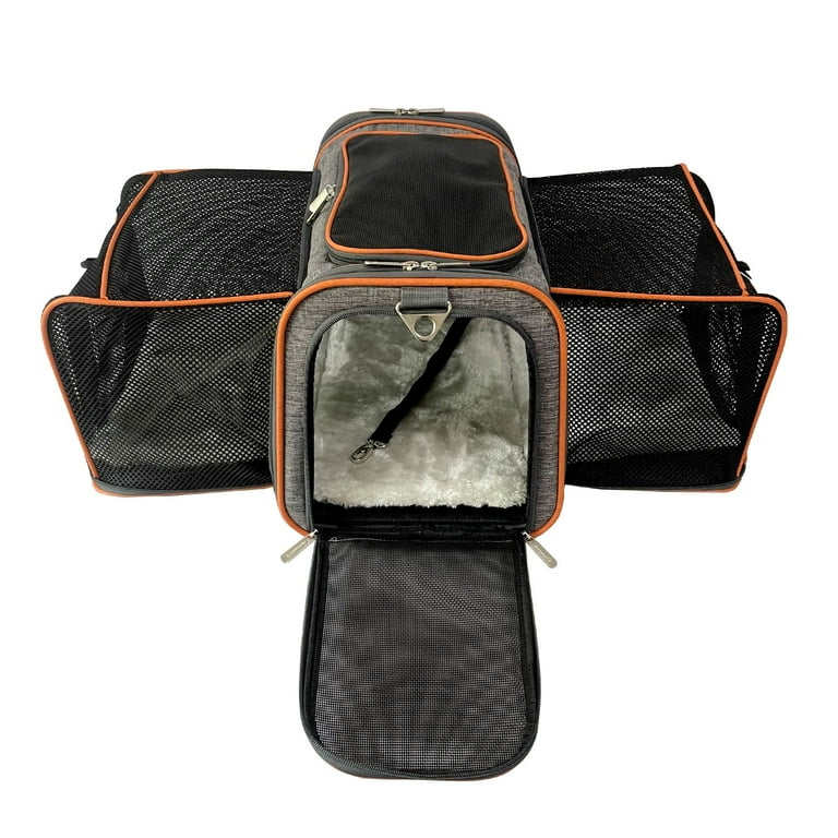 Pet peppy premium expandable pet shop carrier