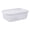L, variant on WEGFTDUOP Transparent Covered Rectangular Refrigerator Food Container, Kitchen Storage Box