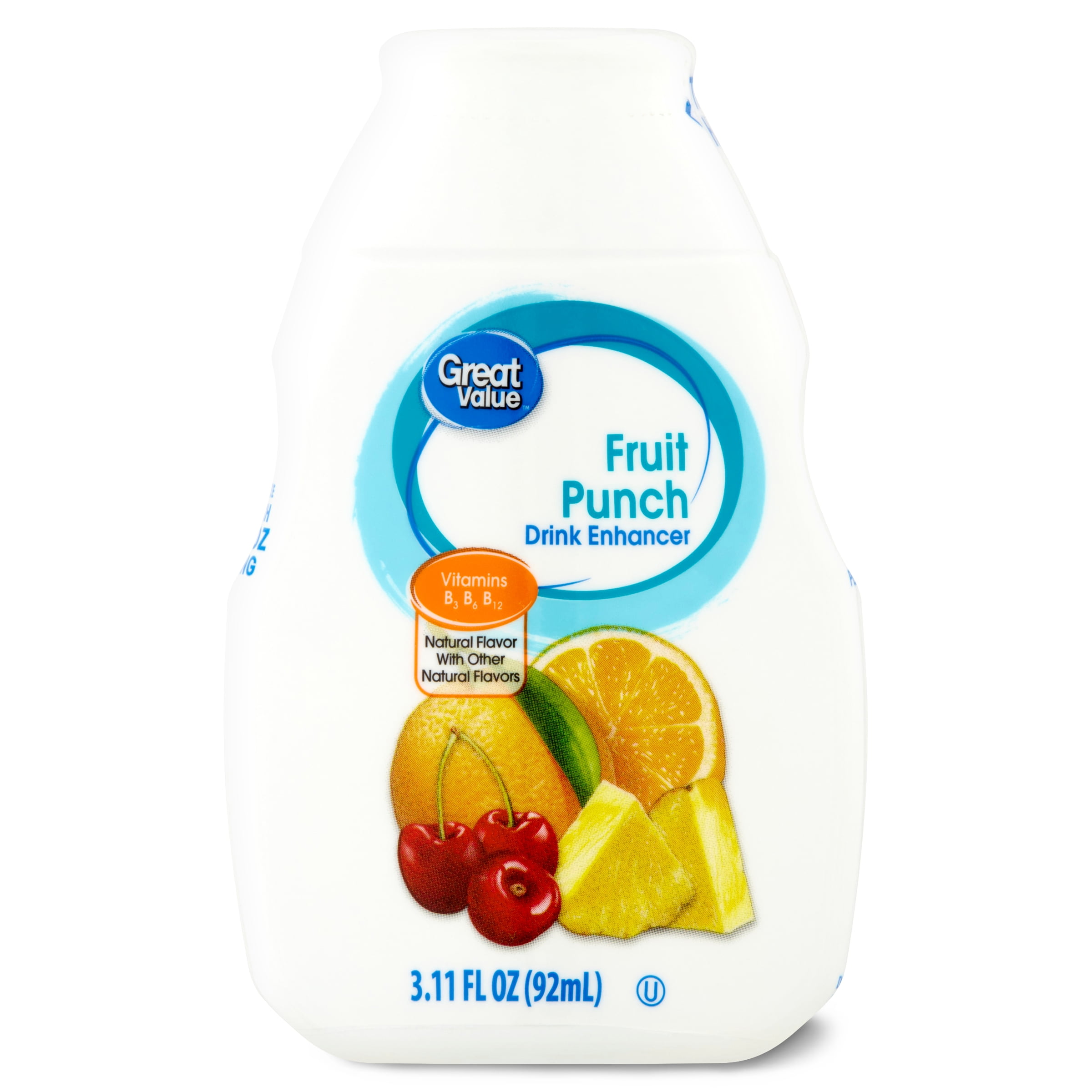 Great Value Drink Enhancer, Fruit Punch, 3.11 fl oz