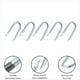 thumbnail image 5 of 200 Grapas para Cercas de Alambre, Grapas Galvanizadas para Cercas, Clavos en U, Sujetadores para Cercas, Grapas para Cables de JardíN, Clavos en Forma de U., 5 of 9