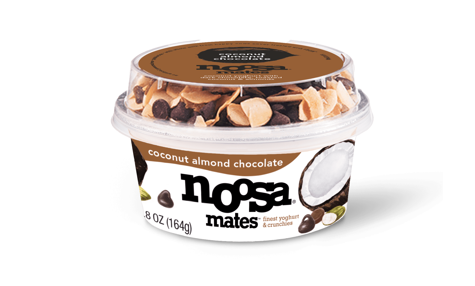 Noosa Yoghurt Coconut Almond Mates Whole Milk Yoghurt 5.8oz