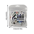 thumbnail image 3 of Oferta por tiempo limitado!50 pegatinas de notas para ordenadores portátiles, vasos de agua, pianos, guitarras, decoraciones de equipaje, pegatinas musicales, 3 of 7