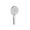 Silver, variant on RKZDSR High Pressure Shower Head Set with Handheld - Adjustable Super Strong Rain Shower Head for Household Bath Bathroom Shower