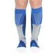 thumbnail image 3 of Calcetines de compresión unisex medias elásticas de soporte para piernas para viajes vuelo deporte azul L/XL, 3 of 8