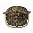 thumbnail image 2 of Acorn Manufacturing DPBGP Artisan Collection Nantucket Basket Knob, Museum Gold, 2 of 3