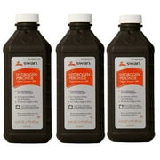 Hydrogen Peroxide Antiseptic Solution, 16 Fl Oz (Pack of 3)
