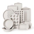 thumbnail image 1 of Juego de utensilios para hornear Country Kitchen, antiadherentes, apilables, 10 unidades, color crema, 1 of 8