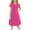 E05^Hot Pink, variant on YOUYEDIAN Plus Size Summer Dresses for Teens Crew Neck Plain Tshirt Dress 2025 Spring Casual Dress Short Sleeve Midi Dress,Blue 13-14 Years
